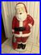 Santa Claus Blow Mold Christmas Decoration 5 FT VTG No Light Holiday