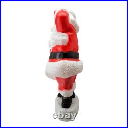 Santa Claus List Blow Mold Union Products 43 Christmas Decoration Lighted Works
