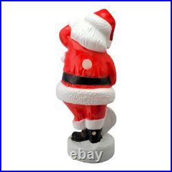Santa Claus List Blow Mold Union Products 43 Christmas Decoration Lighted Works