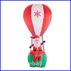 Santa In Hot Air Balloon Christmas Airblown Inflatable Seasonal Yard Decor