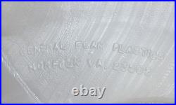 Santa Waving Blow Mold 40 LightUp Christmas Vintage General Foam Plastic TESTED