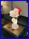 Snoopy The Peanuts Charlie White Christmas New Blow Mold 24 Inch BlowMold