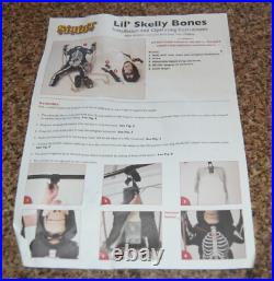 Spirit Halloween Lil Skelly Bones Swinging Skeleton Yard Prop Decoration WORKS