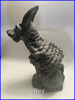 Spirit Halloween Skeleton dog wolf coyote RARE props scary lawn decor life size