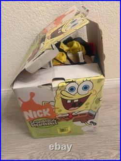 SpongeBob SquarePants Airblown Inflatables Gemmy Light Ups Word Rare Box Opened