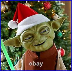 Star Wars 3.5 ft. Animated LED Yoda Halloween Christmas Animatronic NEW IN BOX
