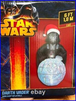Star Wars Darth Vader Airblown 6ft with Lights and Imperial March Christmas