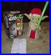 Star Wars Kurt Adler Illuminated Christmas Holiday 18 Yoda Figure #11126U 2013