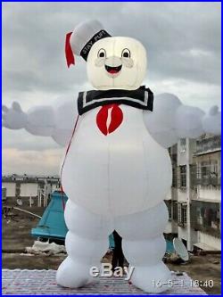 Stay Puft Marshmallow Man Ghostbusters Giant 16.4 Ft Inflatable Cartoon Outdoor