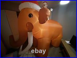 Super Rare Prototype 1 Of 2 Gemmy Ice Age Inflatable Christmas Inflatable RARE