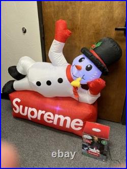 Supreme Snowman Blow Up Light Up Works No Stakes