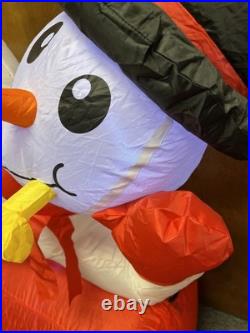 Supreme Snowman Blow Up Light Up Works No Stakes