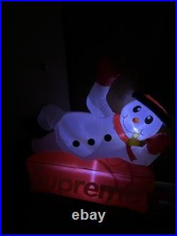 Supreme Snowman Blow Up Light Up Works No Stakes