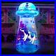 Syncfun 9 FT Tall Halloween Inflatable UFO Yard Decoration with Build-in LEDs