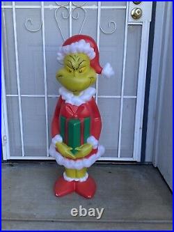 The Grinch, Cindy Lou, & Max The Grinch Who Stole Christmas Blowmold Lot NWT