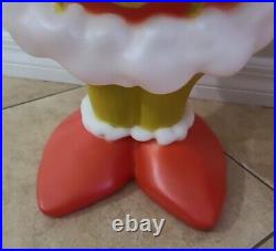 The Grinch & Cindy Lou Who Grinch Who Stole Christmas Blow Mold Lot Of 2 New
