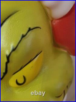 The Grinch & Cindy Lou Who Grinch Who Stole Christmas Blow Mold Lot Of 2 New