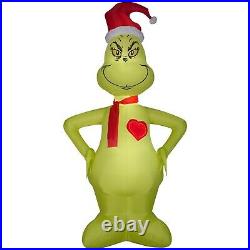 The Grinch Inflatable 11ft Heart Grows 3 Sizes Christmas FREE SAME DAY SHIP