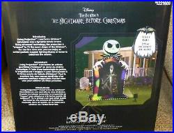 The Nightmare Before Christmas Jack Skellington Living Projection Inflatable NIB