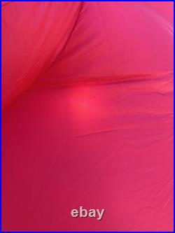 The Simpsons Santa Homer 8 Ft Airblown Inflatable 2004 Gemmy Xmas Light Up WORKS