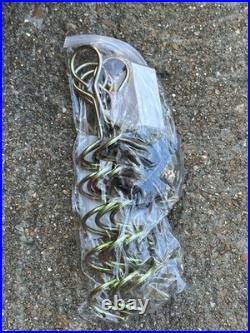 The Simpsons Santa Homer 8 Ft Airblown Inflatable 2004 Gemmy Xmas Light Up WORKS