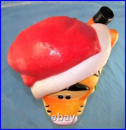 Tigger 36 Christmas Blow Mold Ground Spikes Manual Disney Santa's Best VINTAGE