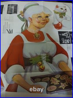 U-Bild Santa & Mrs Sleigh & 8 Reindeer Patterns 189 256 335 257 Christmas Yard