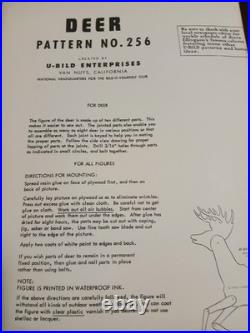 U-Bild Santa & Mrs Sleigh & 8 Reindeer Patterns 189 256 335 257 Christmas Yard