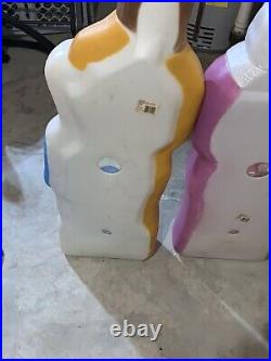 Union Don Featherstone Christmas Nativity Blow Mold Mary Jesus Wise Kings