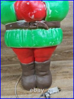 Union Don Featherstone Multi Holiday Blow Mold Leprechaun Gnome Elf 28 VTG