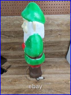 Union Don Featherstone Multi Holiday Blow Mold Leprechaun Gnome Elf 28 VTG