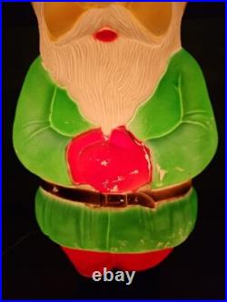 Union Don Featherstone Multi Holiday Blow Mold Leprechaun Gnome Elf 28 VTG