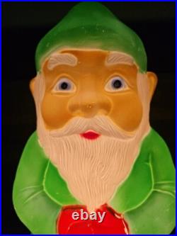 Union Don Featherstone Multi Holiday Blow Mold Leprechaun Gnome Elf 28 VTG