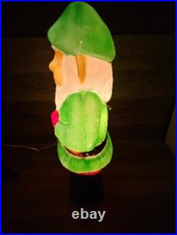Union Don Featherstone Multi Holiday Blow Mold Leprechaun Gnome Elf 28 VTG