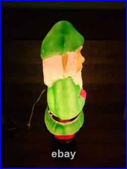 Union Don Featherstone Multi Holiday Blow Mold Leprechaun Gnome Elf 28 VTG