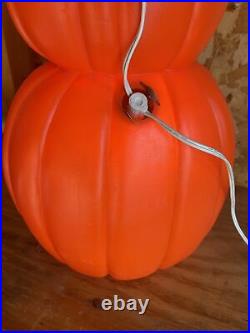 Union Products Blow Mold Lighted Stacking Pumpkins