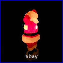 Union Santa Claus Lighted Blow Mold 44 Inch Christmas Holiday Outdoor Decor VTG