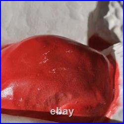 Union Santa Claus Lighted Blow Mold 44 Inch Christmas Holiday Outdoor Decor VTG