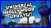 Universal Studios Hollywood Updates Fan Fest Decor Hhn Prep U0026 Hollywood Drift Construction
