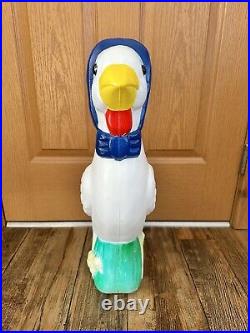 VERY RARE Don Featherstone Blue Bonnet Goose Blow Mold Union Products 21.5