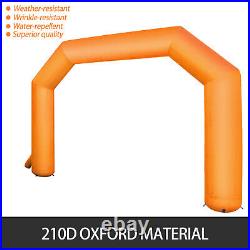 VEVOR Inflatable Arch 19.5FT Outdoor Advertising thicker 350W Blower 8 Sandbags