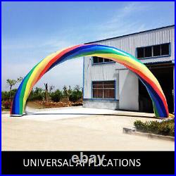 VEVOR Inflatable Rainbow Arched Door Advertising Arch 26 x 10 ft for Holiday