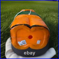 VINTAGE Don Featherstone Blow Mold Halloween Pumpkin Scarecrow Union Products