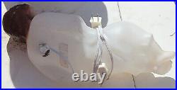 VINTAGE EMPIRE 8 Piece Blow Mold Nativity Scene In Great Condition