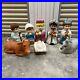 VINTAGE Empire Blow Mold Child Nativity COMPLETE 8 Pc Mini Baby Set 18