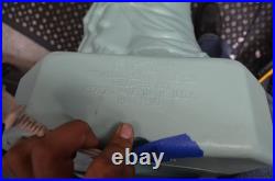 VINTAGE Rare Statue of Liberty Blow Mold RARE 37 Tall Works PARTS REPAIR READ