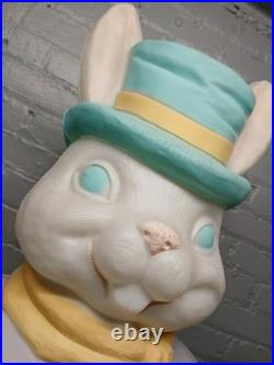 VTG 1988 Empire 36 Blow Mold Mr. Easter Bunny Rabbit Yard Decoration