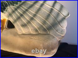 VTG 1998 Union Products Don Featherstone Thanksgiving Pilgrim Turkey Blow Mold