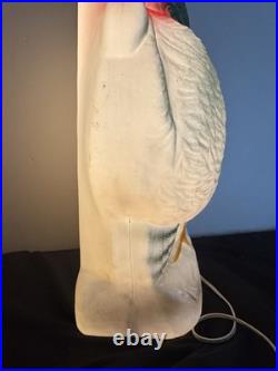 VTG 1998 Union Products Don Featherstone Thanksgiving Pilgrim Turkey Blow Mold