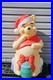 VTG 33 Winnie The Pooh Santa Hat Honey Pot Disney Christmas Blow Mold